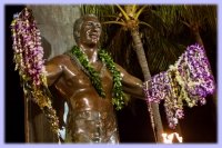Duke Kahanamoku Statue Oahu